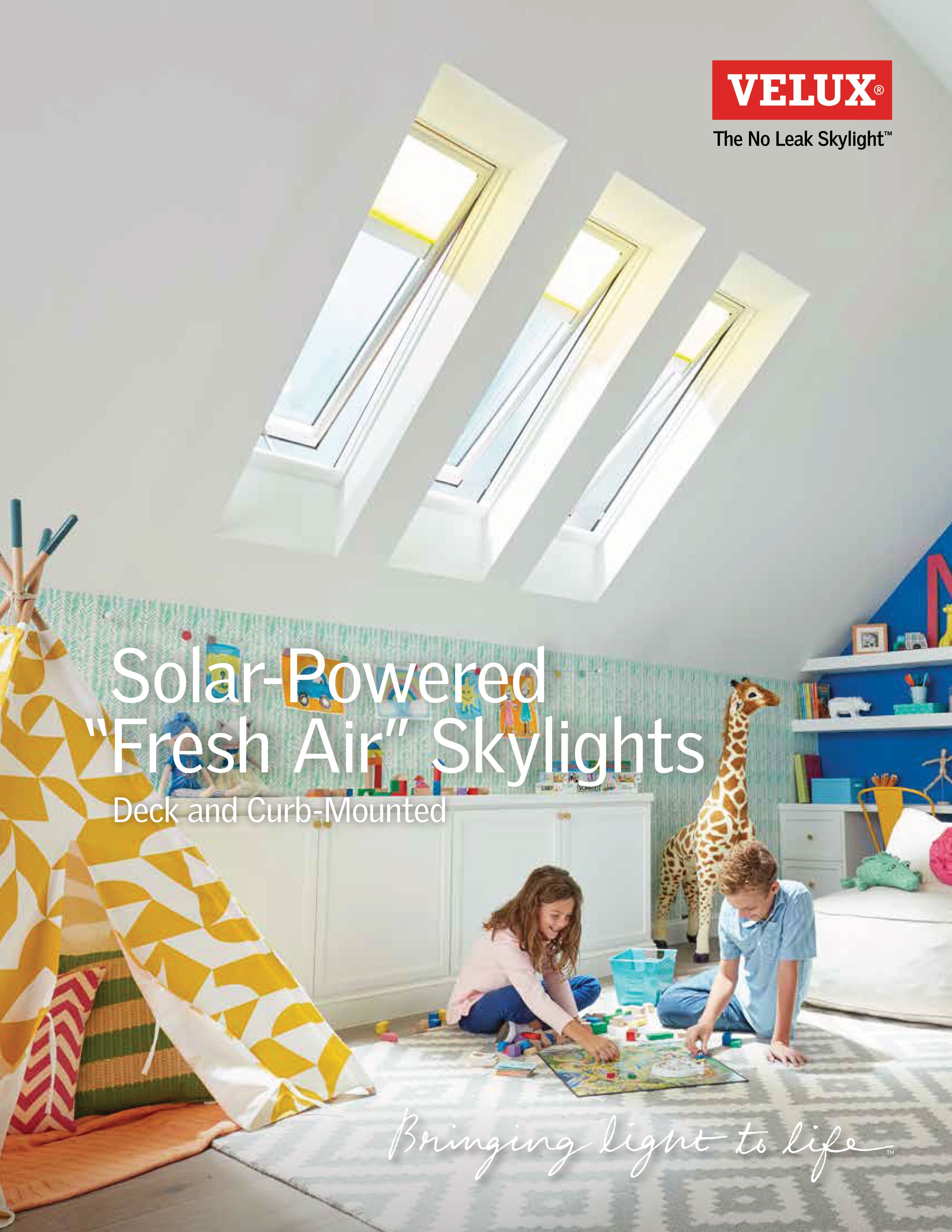 velux solar powered skylight