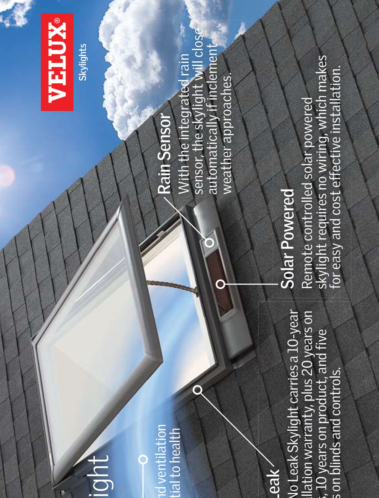 Solar "Fresh Air" Skylight flyer